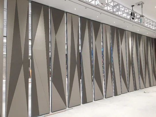 A VersaWall operable wall in a public events auditorium